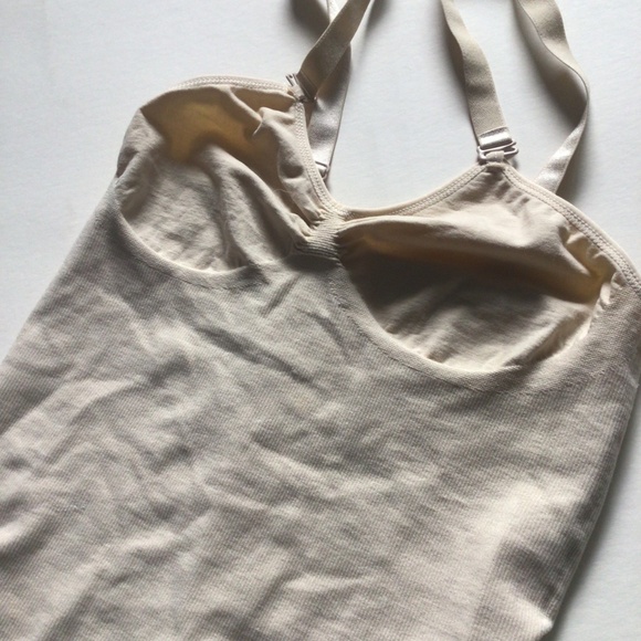 Body Beautiful Shape Wear Body Suit Flesh Tone Size L/XL ( Fits like M/L) - Picture 5 of 6